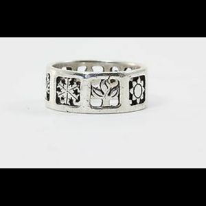 Retired & HTF James Avery Four Seasons Ring Sz 9